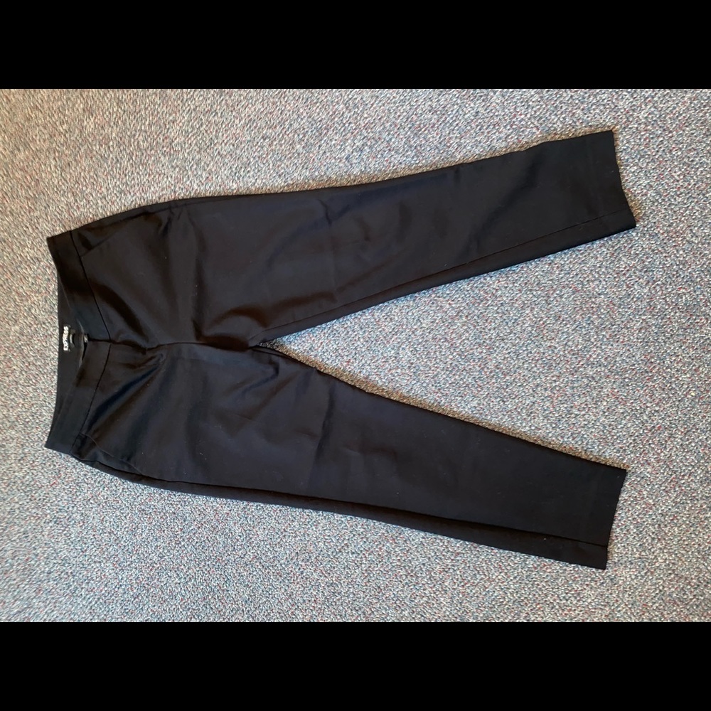 Mid rise ankle suit pant